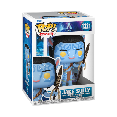 Figura Funko Pop! Jake Sully do filme Avatar na embalagem