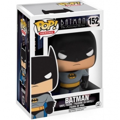 Figura Funko Pop Batman de vinil na caixa