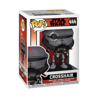 Figura Funko Pop! Crosshair Star Wars nº 444 na embalagem
