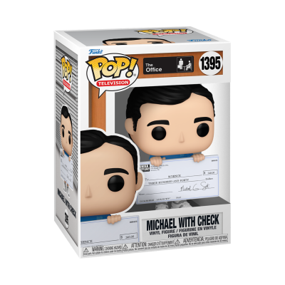 Figura de vinil Pop! Television 1395 de Michael com cheque