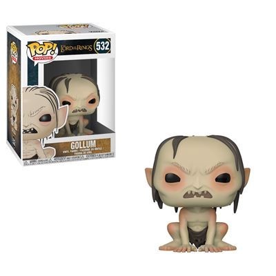 Estatueta Funko Pop! de Gollum Lord of the Rings com caixa