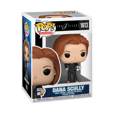 Funko Pop! Dana Scully The X-Files 1613 na caixa de apresentação