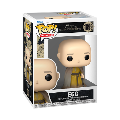 Figura Funko Pop EGG da série HBO A Knight of the Seven Kingdoms em caixa