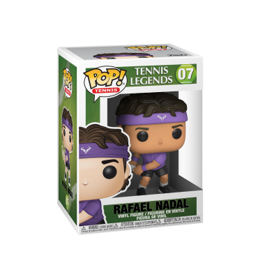 Figura Funko Pop! Rafael Nadal Tennis Legends nº07 em caixa