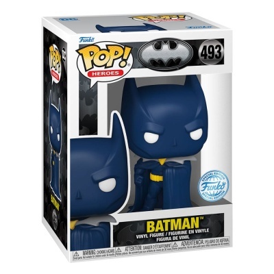 Funko Pop! Batman de vinil número 493 em caixa transparente