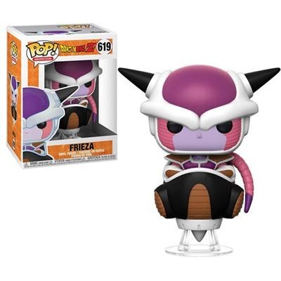 Figura Funko Pop! Frieza Dragon Ball Z nº 619 em vinil com base e embalagem