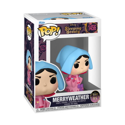 Funko Pop! Merryweather de Sleeping Beauty na embalagem