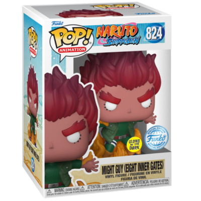 Funko Pop! Might Guy Naruto Shippuden vinil com caixa
