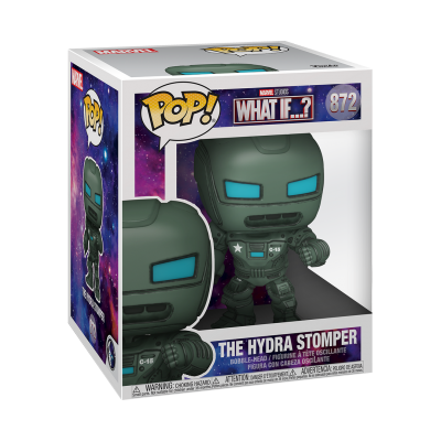 Funko Pop! THE HYDRA STOMPER Marvel WHAT IF...? número 872 em caixa