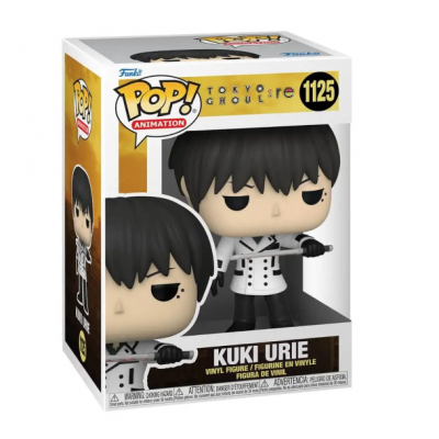 Figura Funko Pop Kuki Urie Tokyo Ghoul Re na embalagem
