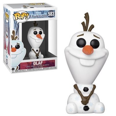 Funko Pop do Olaf de Frozen II com caixa