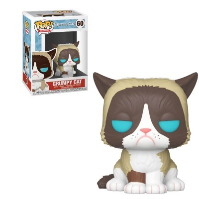 Figura Funko Pop Grumpy Cat com caixa