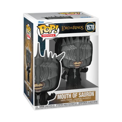 Figura Funko Pop Movies Mouth of Sauron Lord of the Rings 1578 em caixa