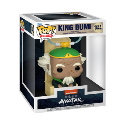 Figura Pop! Deluxe King Bumi de vinil na embalagem