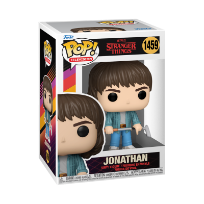 Figura Funko Pop! Jonathan de Stranger Things número 1459 na caixa