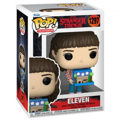Figura Funko Pop! Eleven de Stranger Things na caixa