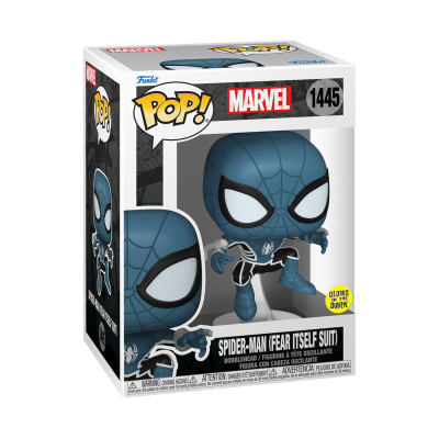 Funko Pop! Marvel Spider-Man (Fear Itself Suit) em caixa
