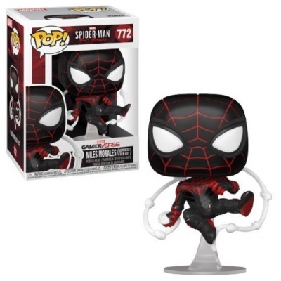 Figura Funko Pop Spider-Man Miles Morales nº 772 com caixa