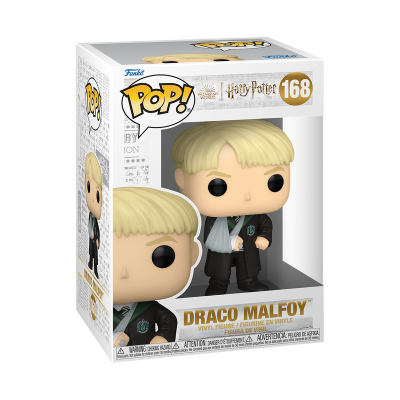 Figura Funko Pop! Draco Malfoy Harry Potter embalagem