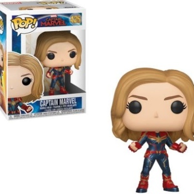 Figura Funko Pop Captain Marvel com caixa