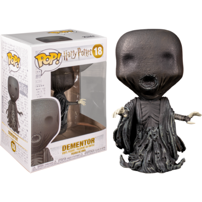 Boneco Funko Pop! Dementor Harry Potter 18 em embalagem com janela