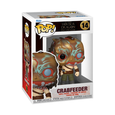 Figura Funko Pop! Crabfeeder House of the Dragon dentro da caixa