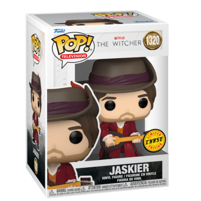 Figura Pop! Television The Witcher Jaskier na caixa