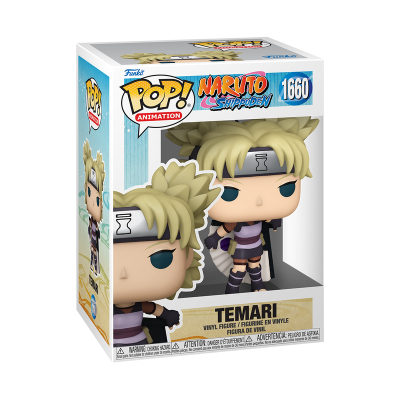Figura Funko Pop! Temari de Naruto Shippuden na embalagem