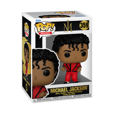 Figura Funko Pop! de Michael Jackson em caixa