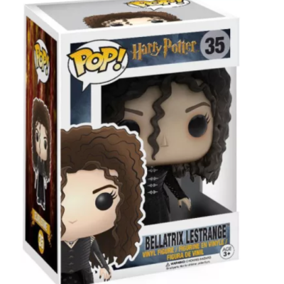 Figura Pop! Bellatrix Lestrange Harry Potter nº 35 em embalagem