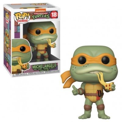 Figura Pop! de vinil Michelangelo das Tartarugas Ninja com caixa