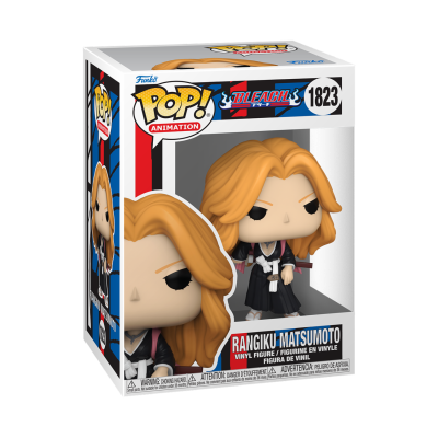 Funko Pop Rangiku Matsumoto Bleach vinil na caixa