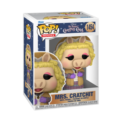 Figura Funko Pop! Mrs. Cratchit The Muppet Christmas Carol na caixa