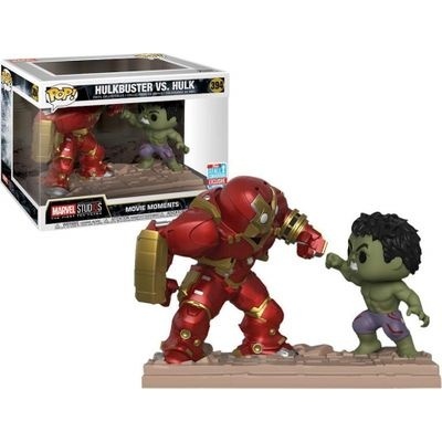 Figura Funko Pop Marvel Hulkbuster versus Hulk com embalagem