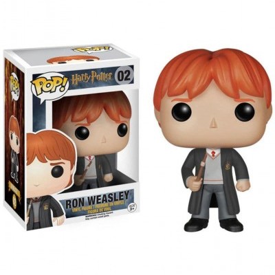 Figura Pop! Ron Weasley Harry Potter em vinil com caixa