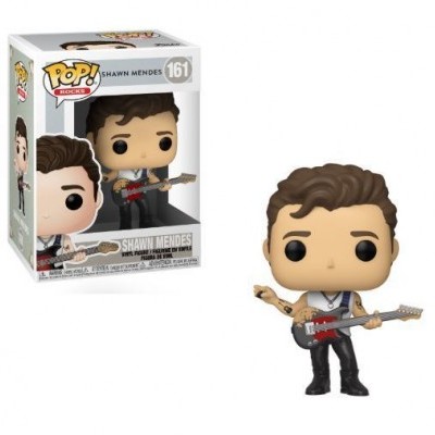 Figura Funko Pop Shawn Mendes com guitarra e caixa