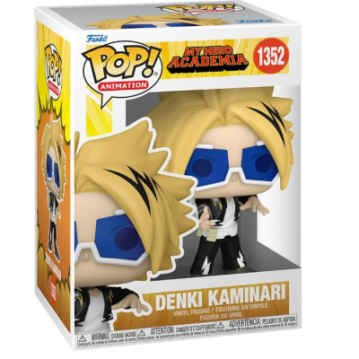 Figura vinyl Funko Pop! Denki Kaminari My Hero Academia na caixa