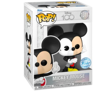 Figura Funko Pop! de Mickey Mouse na caixa