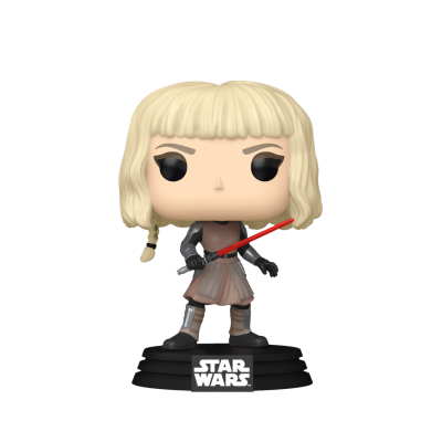 Figura Funko Pop Star Wars com sabre de luz