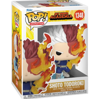Figura Funko Pop! Shoto Todoroki da My Hero Academia em caixa