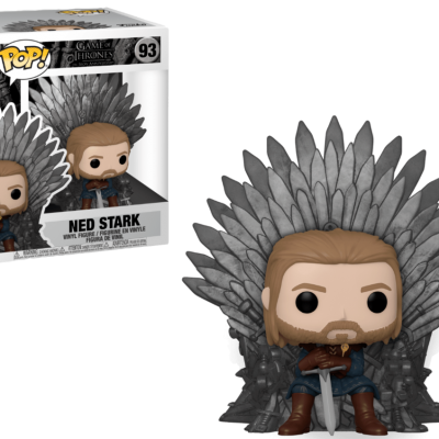 Funko Pop! Ned Stark de Game of Thrones sentado no trono de ferro