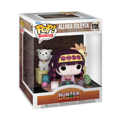 Figura Pop! Deluxe Alluka Zoldyck Hunter x Hunter na caixa