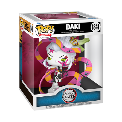 Figura Funko Pop! Deluxe Daki Demon Slayer na caixa