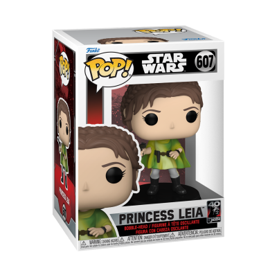 Figura POP! Star Wars Princess Leia em caixa