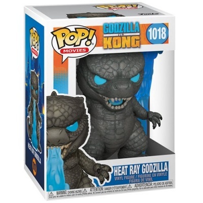 Figura de vinil Heat Ray Godzilla na embalagem Pop! Movies