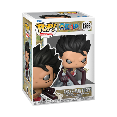 Figura Funko Pop! Snake-Man Luffy One Piece número 1266 em embalagem