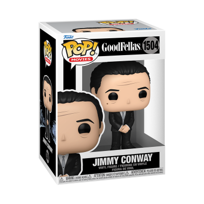 Figura Funko Pop! Jimmy Conway de GoodFellas dentro da caixa.