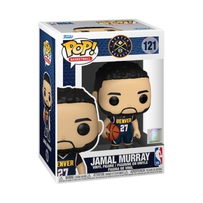 Figura Funko Pop! Jamal Murray de basquetebol na embalagem