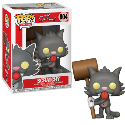 Figura vinil Scratchy The Simpsons Pop! Television número 904