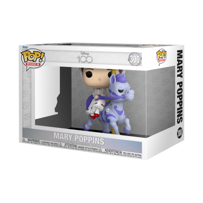Funko Pop Mary Poppins número 300 em caixa
